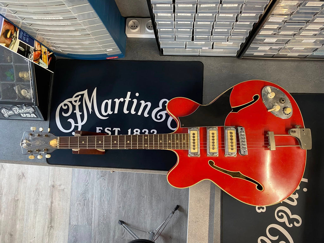 Restauration d'une Framus 5/116-54 New Sound de 1968