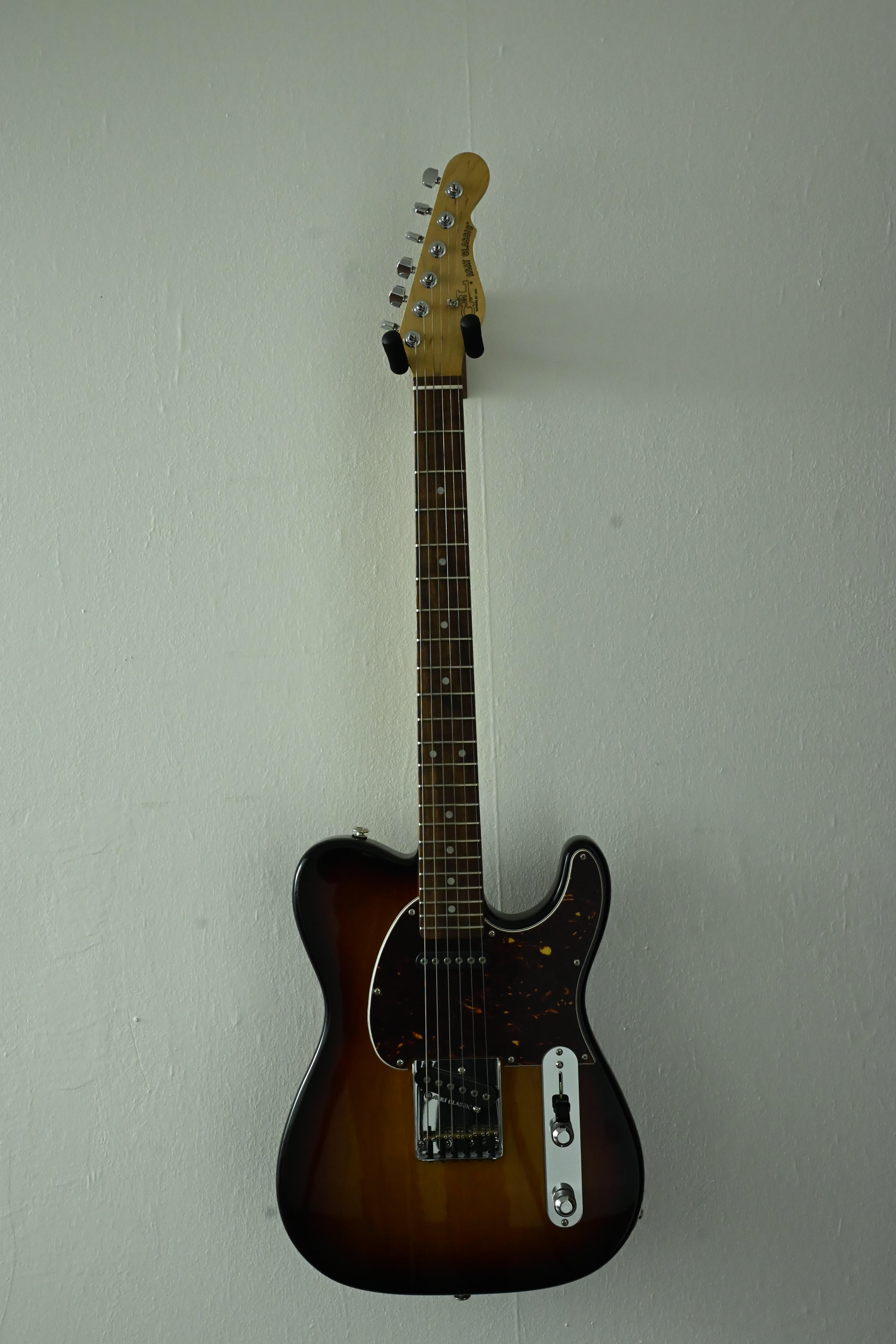 G&L Fullerton Deluxe ASAT Classic Sunburst - Palissandre