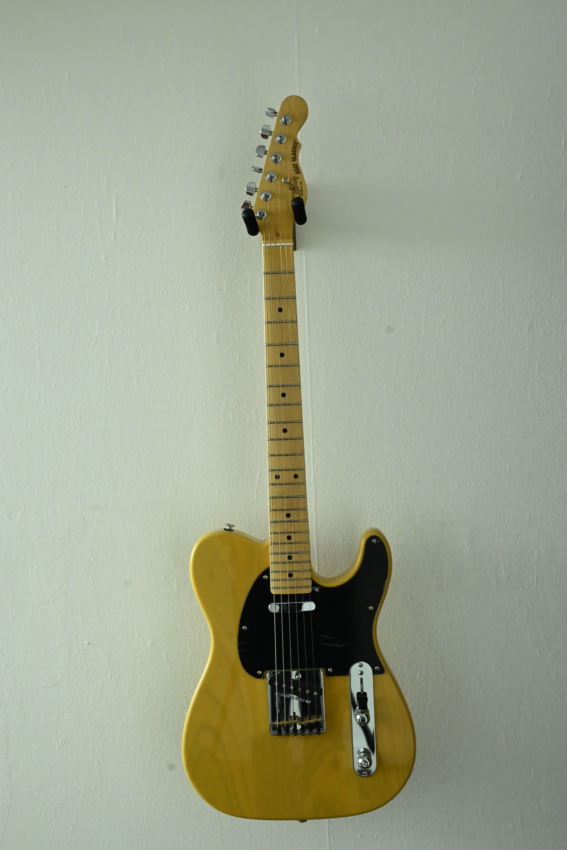 G&L Fullerton Deluxe ASAT Classic Butterscotch Blonde Erable