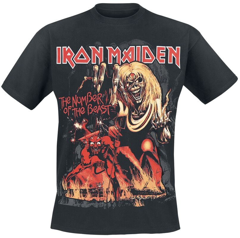 T-Shirt Iron Maiden Number of the Beast