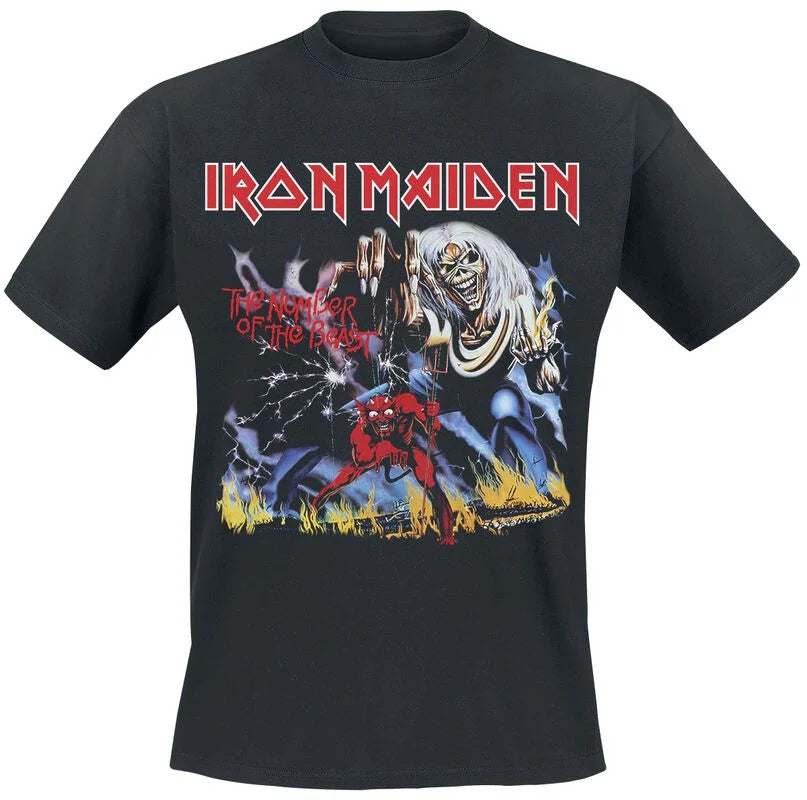T-shirt Iron Maiden Stranger Number of the Beast
