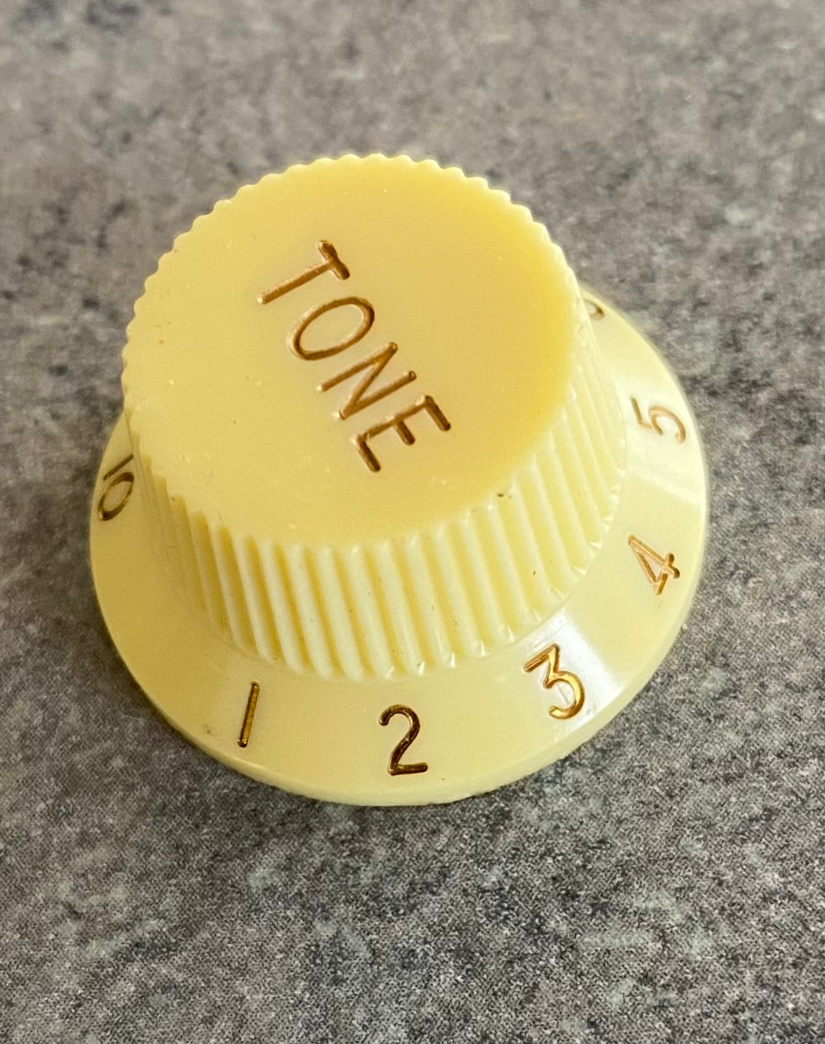 Bouton de potentiomètre ST Cream "tone"