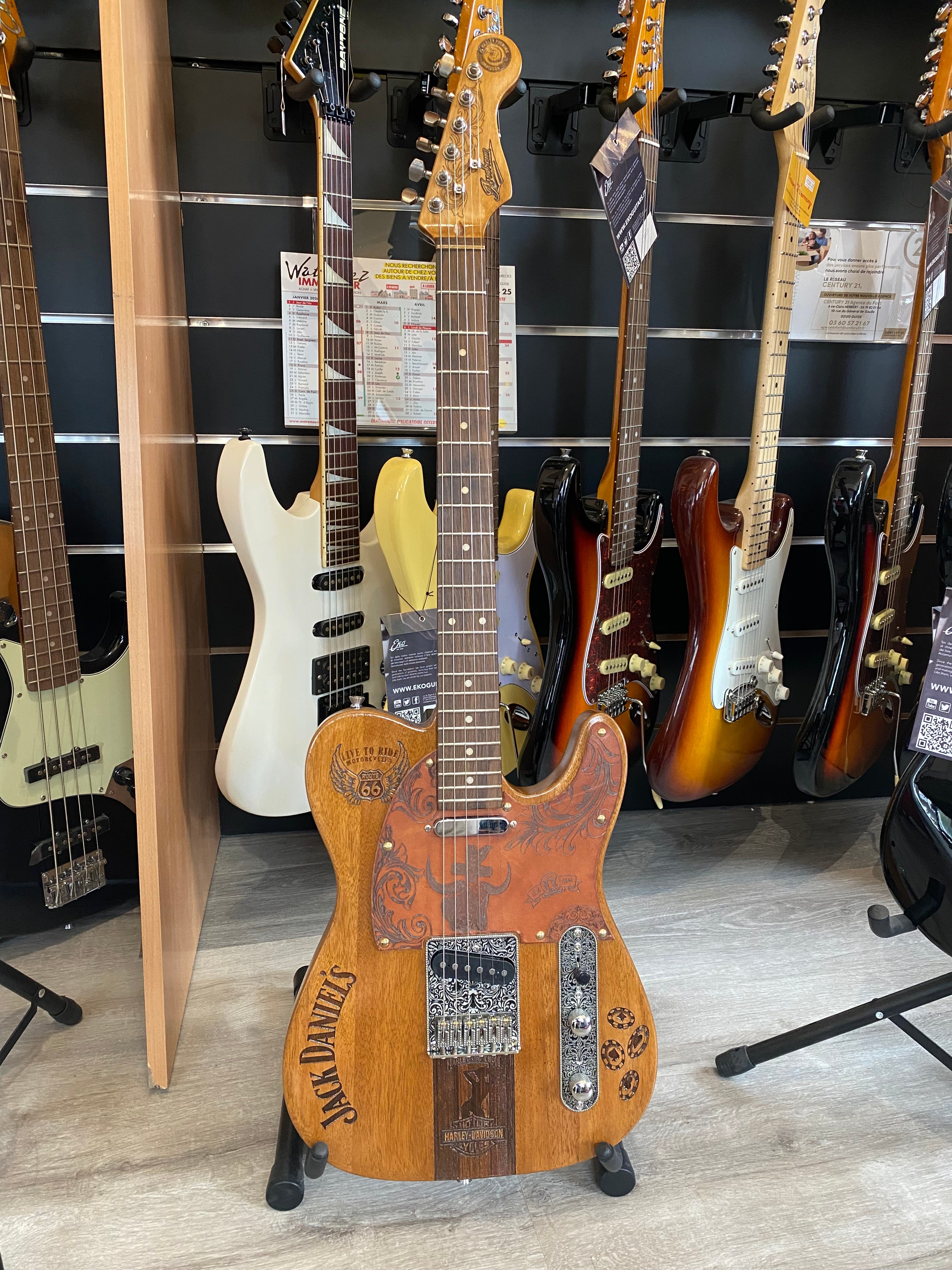 Guitare type Telecaster Custom