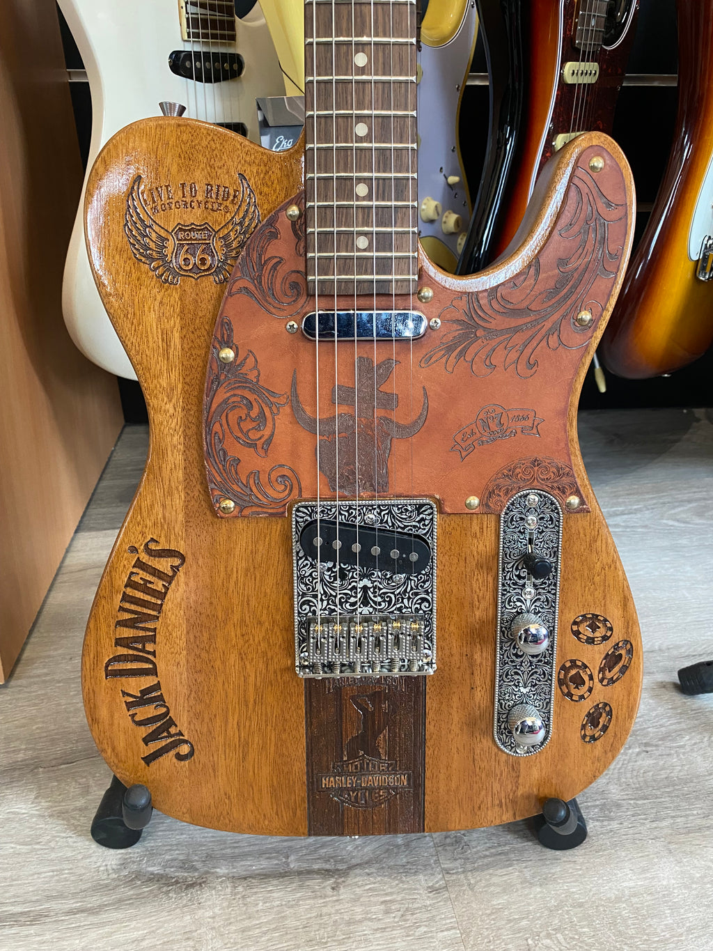 Guitare type Telecaster Custom