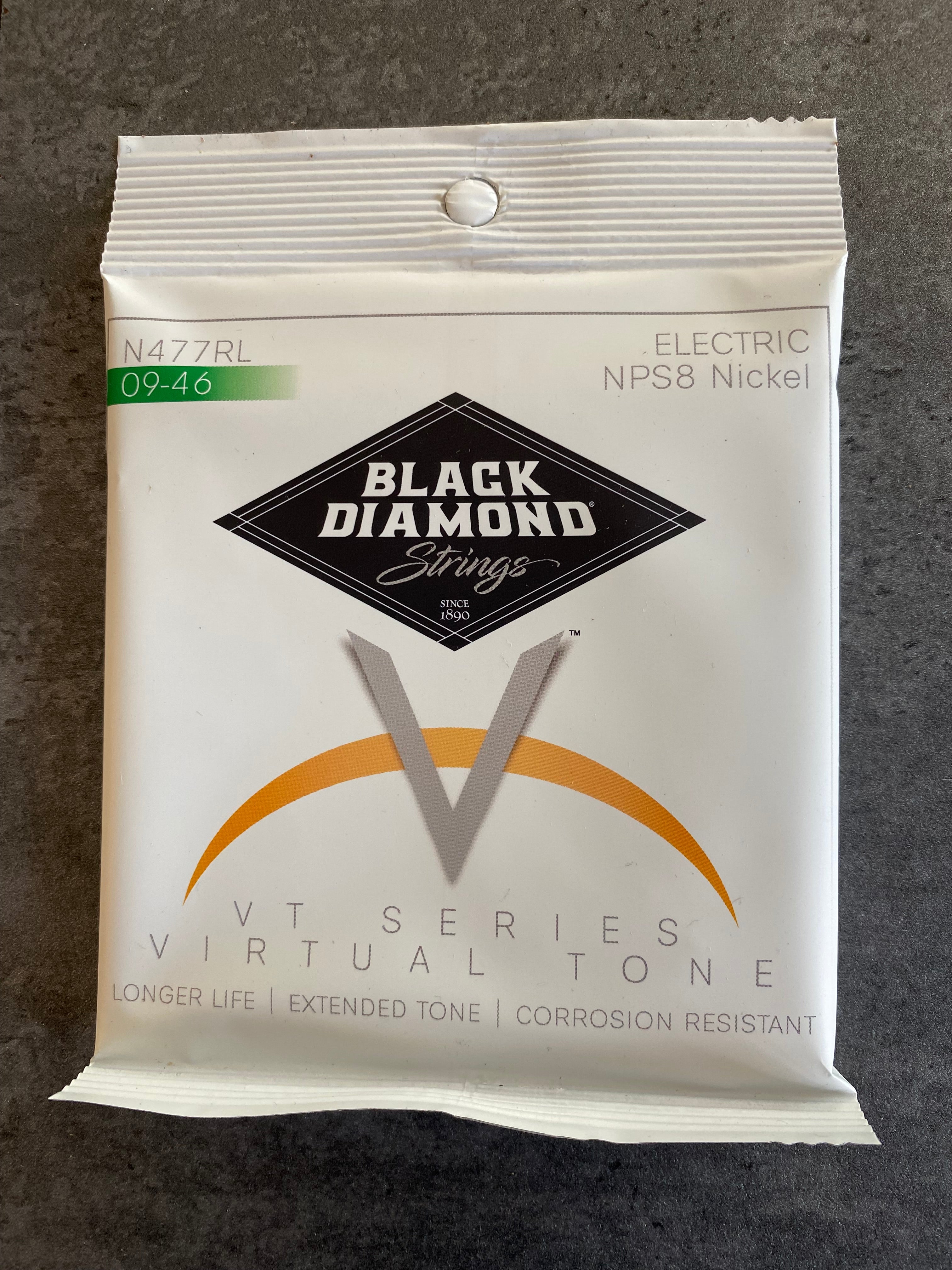 Cordes guitare électrique Black Diamond N477RL 09-46