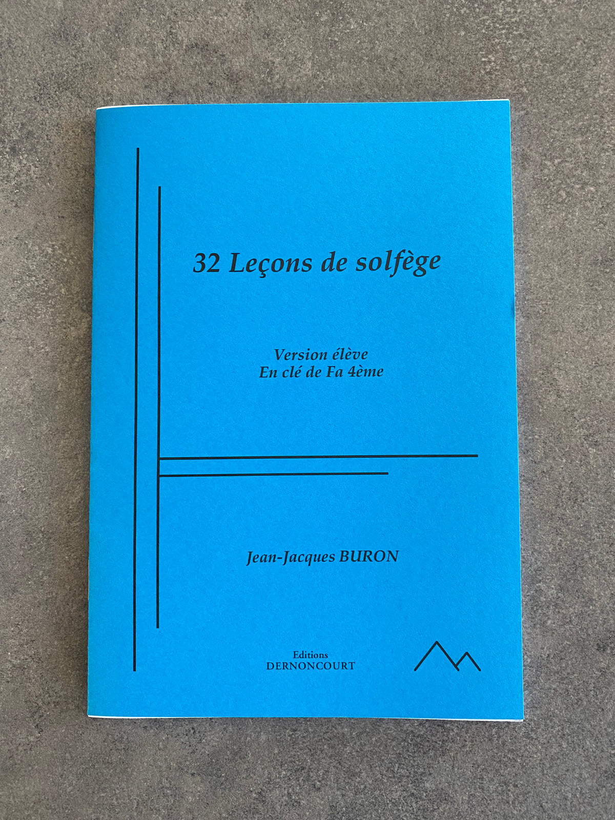 32 leçons de solfège en clé de Fa