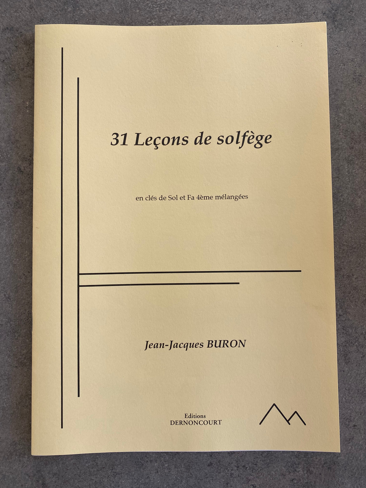 31 leçons de solfège