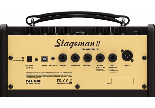 Ampli guitare acoustique NUX Stageman-AC80