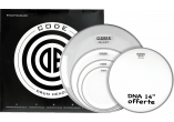 Code drumheads Fusion kick pack