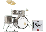 Pearl Roadshow Fusion 20" 5 fûts avec 2 cymbales Sabian Solar (sur commande)