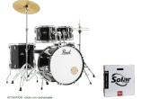 Pearl Roadshow Rock 22" 5 fûts avec 2 cymbales Sabian Solar (sur commande)