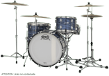 Pearl President Deluxe Fusion 20" 3 fûts (sur commande)
