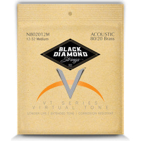 Cordes Black Diamond 12 strings 12-52 brass 80/20