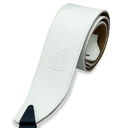Strap Soldier Cuir blanc