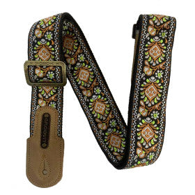 Strap jacquard cachemire solaire